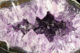 Purple Amethyst Geode - Uruguay #87448-1